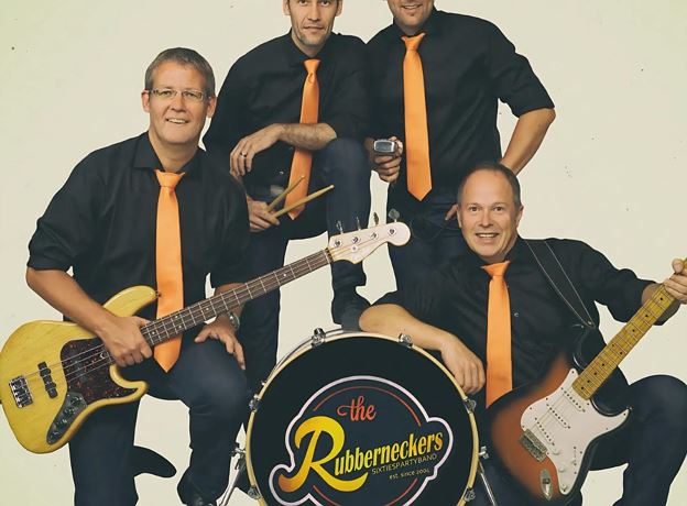Live-Musik im Biergarten: The Rubberneckers