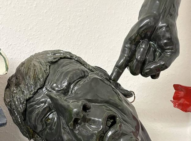 Vernissage in der Galerie Kukuphi - Der Ton macht die Musik