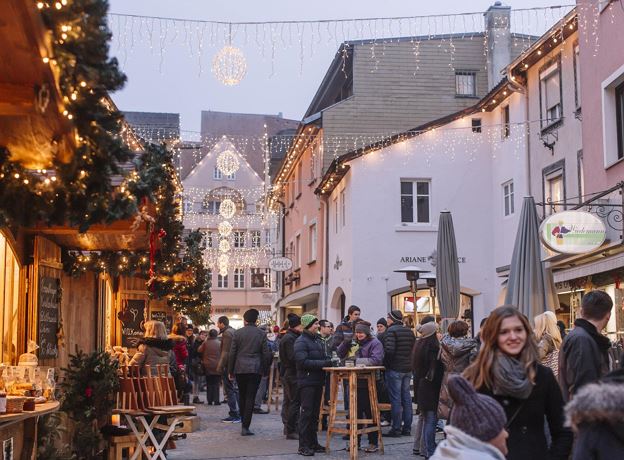 Large Bludenz winter market